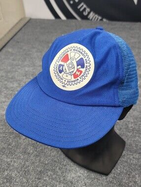 Vintage International Assoc. of Machinists & Aerospace Workers Mesh Trucker Cap